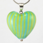 Green Candy Heart
